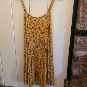 Floral Square neck Dress